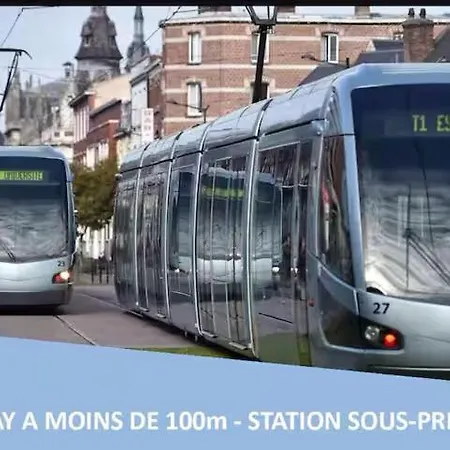 Apartamento Ideal Couple & Famille - Hyper Centre - Tram - Wifi - Parking Possible - Gare - Lerelaisdodile24 Valenciennes