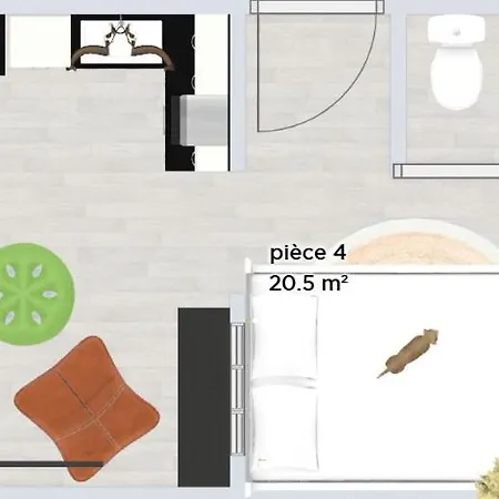 Ideal Couple & Famille - Hyper Centre - Tram - Wifi - Parking Possible - Gare - Lerelaisdodile24 Apartment